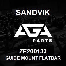 ZE200133 Sandvik GUIDE MOUNT FLATBAR SS21607 16 X 75 | AGA Parts