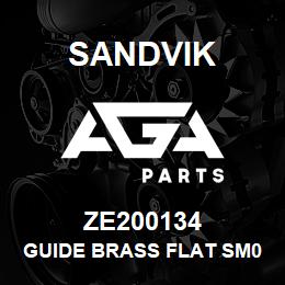 ZE200134 Sandvik GUIDE BRASS FLAT SM0219 38.1 X 19. | AGA Parts