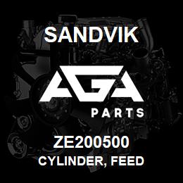 ZE200500 Sandvik CYLINDER, FEED | AGA Parts