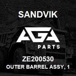 ZE200530 Sandvik OUTER BARREL ASSY, 1650 C.YL | AGA Parts