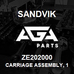 ZE202000 Sandvik CARRIAGE ASSEMBLY, 1650 LH | AGA Parts