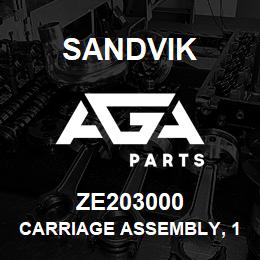 ZE203000 Sandvik CARRIAGE ASSEMBLY, 1650 RH | AGA Parts