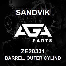 ZE20331 Sandvik BARREL, OUTER CYLINDER | AGA Parts