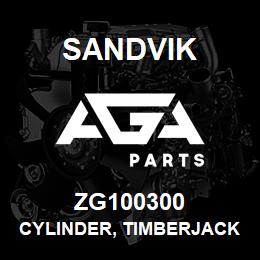 ZG100300 Sandvik CYLINDER, TIMBERJACK 1850 | AGA Parts