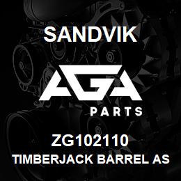 ZG102110 Sandvik TIMBERJACK BARREL ASS | AGA Parts