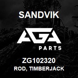 ZG102320 Sandvik ROD, TIMBERJACK | AGA Parts