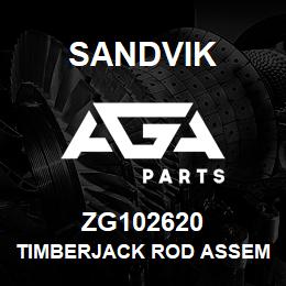 ZG102620 Sandvik TIMBERJACK ROD ASSEMBLY | AGA Parts