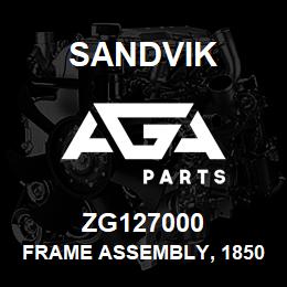 ZG127000 Sandvik FRAME ASSEMBLY, 1850 R/H INNER | AGA Parts