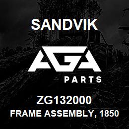 ZG132000 Sandvik FRAME ASSEMBLY, 1850 L/H | AGA Parts