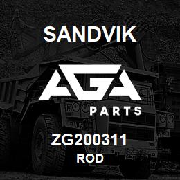 ZG200311 Sandvik ROD | AGA Parts