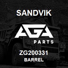 ZG200331 Sandvik BARREL | AGA Parts