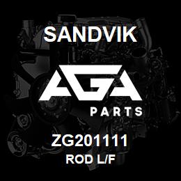 ZG201111 Sandvik ROD L/F | AGA Parts