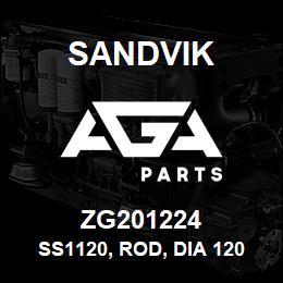 ZG201224 Sandvik SS1120, ROD, DIA 120X40 MM. LONG | AGA Parts