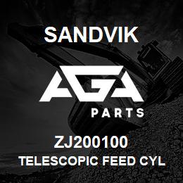 ZJ200100 Sandvik TELESCOPIC FEED CYL ASSY RB ZJ2003RB | AGA Parts