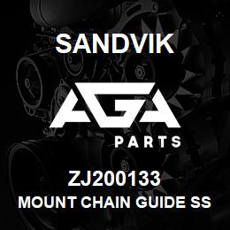 ZJ200133 Sandvik MOUNT CHAIN GUIDE SS21607 FLATBAR 16 | AGA Parts