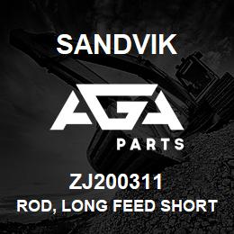 ZJ200311 Sandvik ROD, LONG FEED SHORT AND LONG FEED | AGA Parts