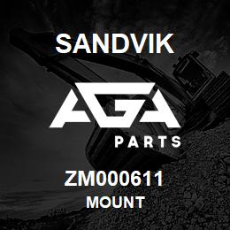 ZM000611 Sandvik MOUNT | AGA Parts