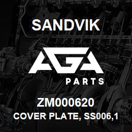 ZM000620 Sandvik COVER PLATE, SS006,1265X940X6 MM. M/S | AGA Parts