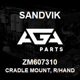 ZM607310 Sandvik CRADLE MOUNT, R/HAND OUTER | AGA Parts