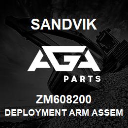 ZM608200 Sandvik DEPLOYMENT ARM ASSEMBLY, L/HAND OP | AGA Parts