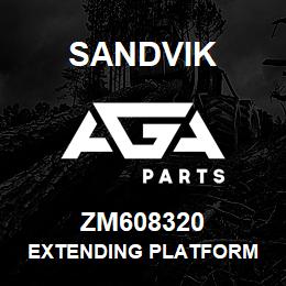 ZM608320 Sandvik EXTENDING PLATFORM | AGA Parts