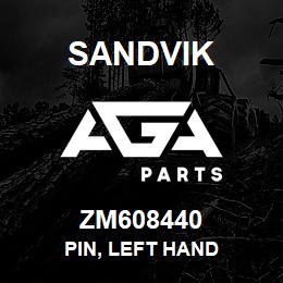 ZM608440 Sandvik PIN, LEFT HAND | AGA Parts