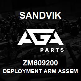 ZM609200 Sandvik DEPLOYMENT ARM ASSEMBLY, R/HAND OP | AGA Parts