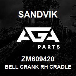 ZM609420 Sandvik BELL CRANK RH CRADLE MNT ASSY AM10 | AGA Parts