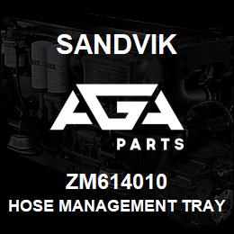 ZM614010 Sandvik HOSE MANAGEMENT TRAY ASSEMBLY LH | AGA Parts