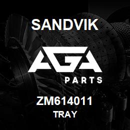 ZM614011 Sandvik TRAY | AGA Parts