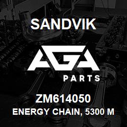 ZM614050 Sandvik ENERGY CHAIN, 5300 MM. LONG X 260 MM. WID | AGA Parts