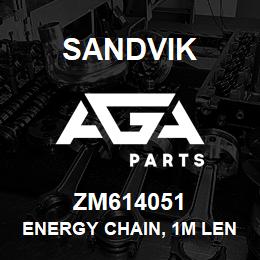 ZM614051 Sandvik ENERGY CHAIN, 1M LENGTH X 260 MM. WIDE | AGA Parts