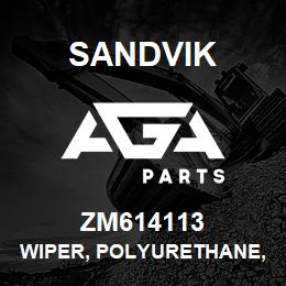 ZM614113 Sandvik WIPER, POLYURETHANE, 230 MM.LG | AGA Parts