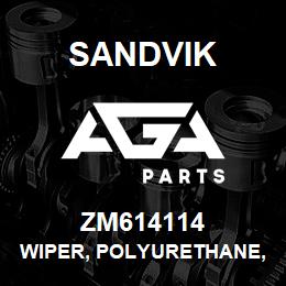 ZM614114 Sandvik WIPER, POLYURETHANE, 330 MM.LG | AGA Parts