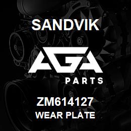 ZM614127 Sandvik WEAR PLATE | AGA Parts