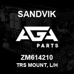 ZM614210 Sandvik TRS MOUNT, L/H | AGA Parts