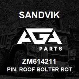 ZM614211 Sandvik PIN, ROOF BOLTER ROTATION | AGA Parts