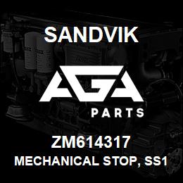 ZM614317 Sandvik MECHANICAL STOP, SS1040B, ROD, 40 MM.DIAX | AGA Parts