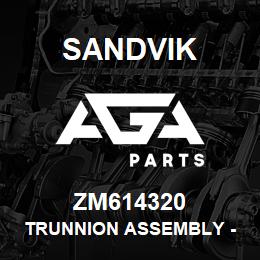 ZM614320 Sandvik TRUNNION ASSEMBLY - TYPE 2 | AGA Parts