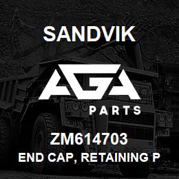 ZM614703 Sandvik END CAP, RETAINING PLATE | AGA Parts