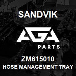 ZM615010 Sandvik HOSE MANAGEMENT TRAY ASSEMBLY RH | AGA Parts