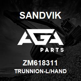 ZM618311 Sandvik TRUNNION-L/HAND | AGA Parts