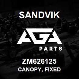 ZM626125 Sandvik CANOPY, FIXED | AGA Parts