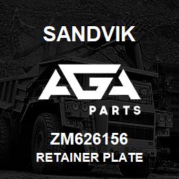 ZM626156 Sandvik RETAINER PLATE | AGA Parts