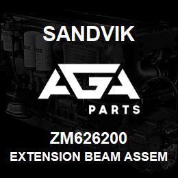 ZM626200 Sandvik EXTENSION BEAM ASSEMBLY INNER | AGA Parts