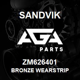 ZM626401 Sandvik BRONZE WEARSTRIP | AGA Parts