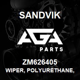 ZM626405 Sandvik WIPER, POLYURETHANE, 200 MM. LG | AGA Parts