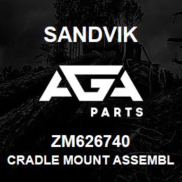 ZM626740 Sandvik CRADLE MOUNT ASSEMBLY L/H | AGA Parts