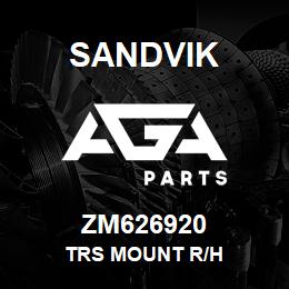 ZM626920 Sandvik TRS MOUNT R/H | AGA Parts