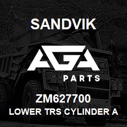 ZM627700 Sandvik LOWER TRS CYLINDER ASSEMBLY, L/H | AGA Parts